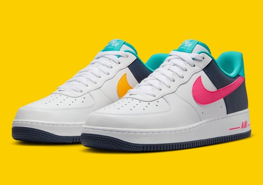 Pops Of 90’s Neon Brighten Up The Nike Air Force 1 Low