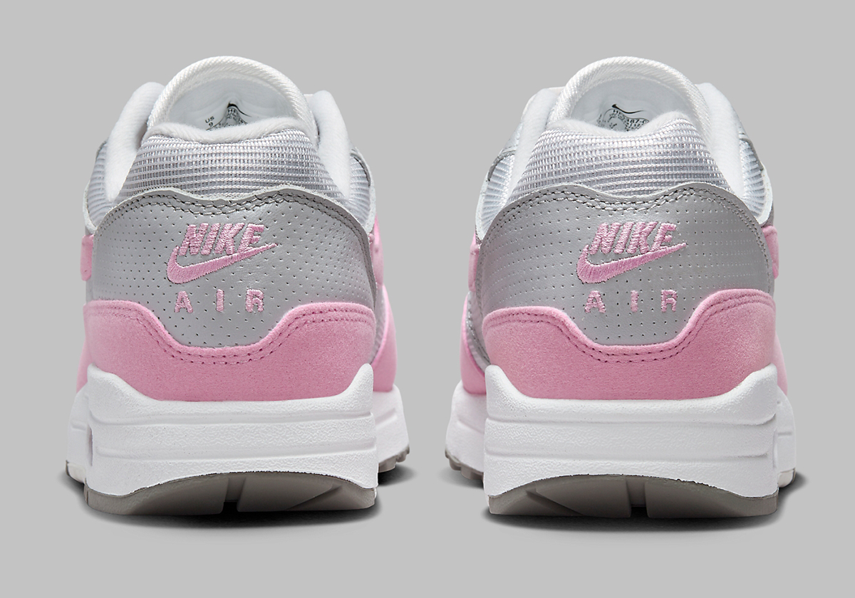 Nike Air Max 1 87 Metallic Platinum Pink Rise 4