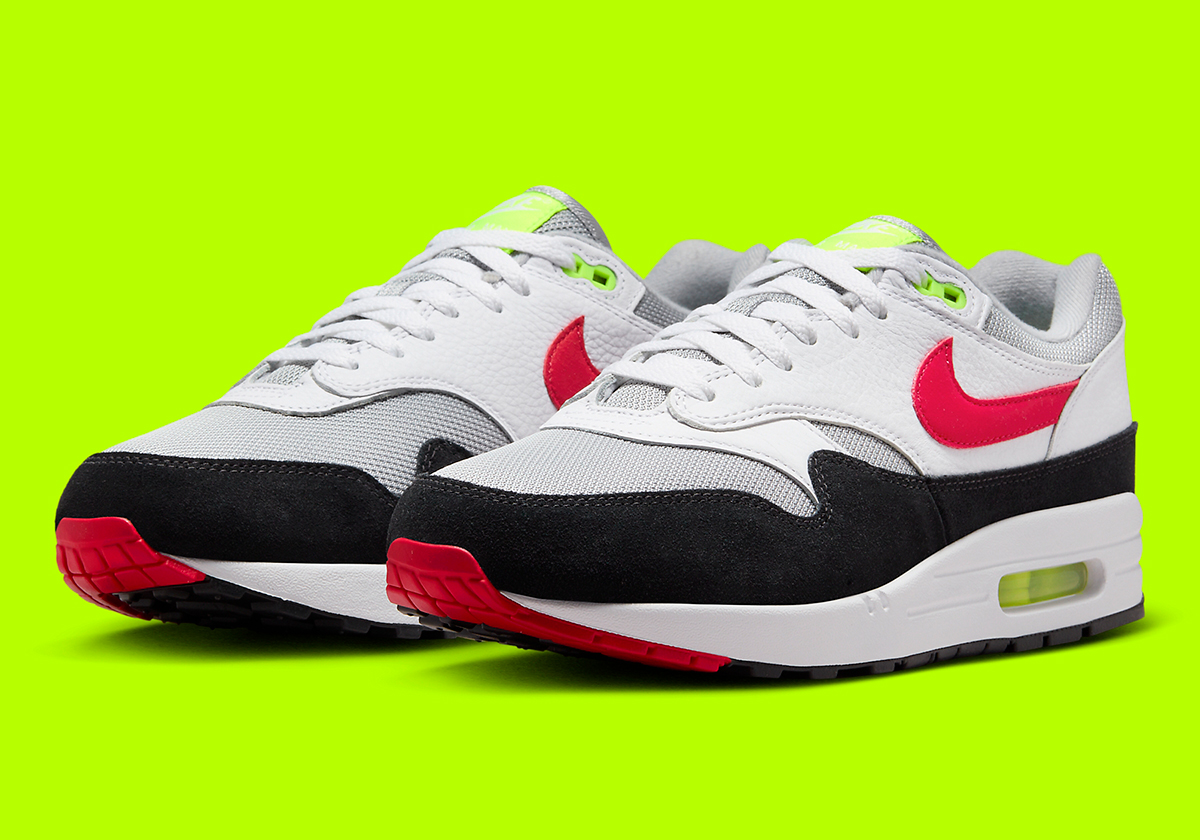 Nike Adds Some Electric Spice To The Air Max 1 "Volt Chili"