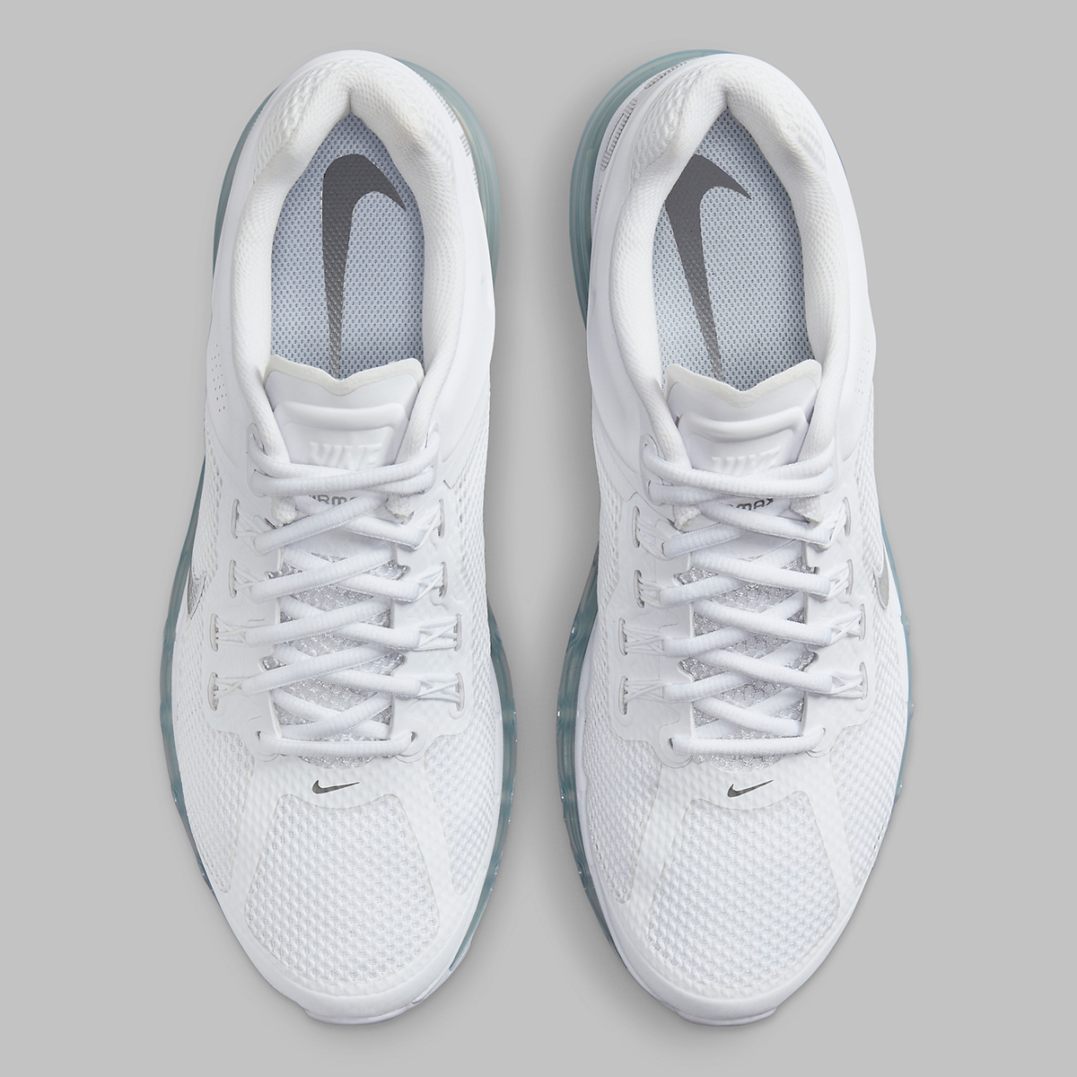 Nike Air Max 2013 White Metallic Silver Hf4884 100 1