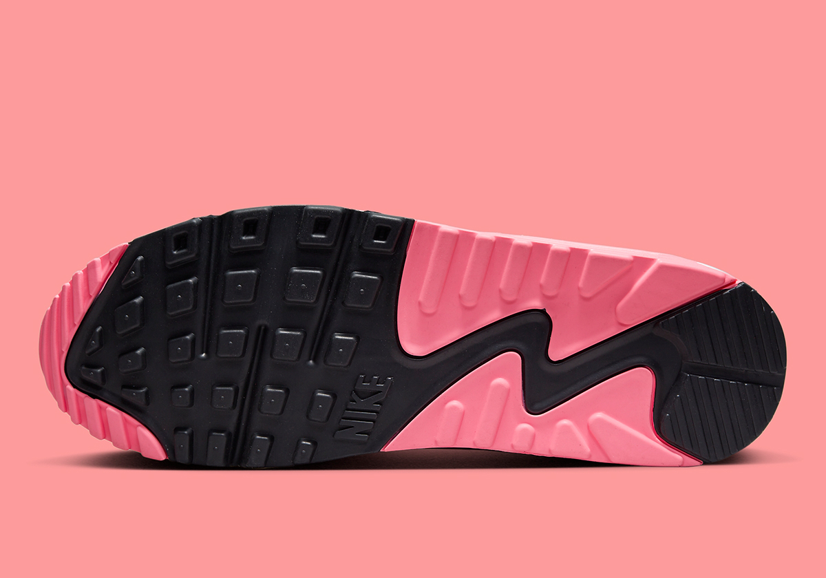 pink grey and black air max 90