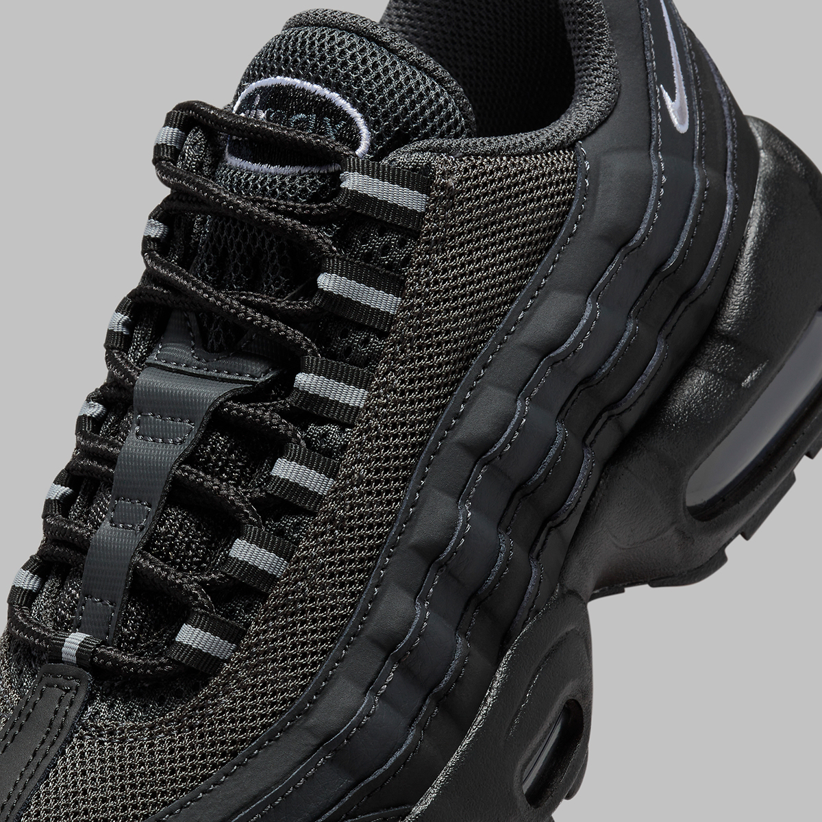 zapatillas de running Nike entrenamiento asfalto talla 23.5 más de 100 Gs Black Silver 1