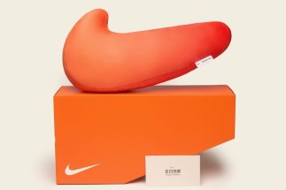 Giant Nike Swoosh Pillows Should Be On Your Birthday Gift List