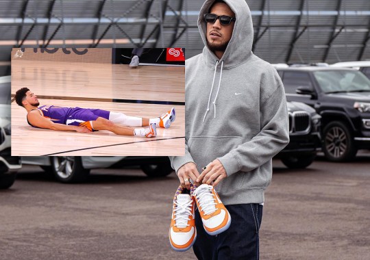 Devin Booker’s Latest Nike Book 1 PE Inspired By His Kobe 5s From His Iconic Pose