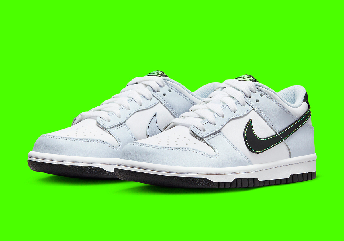 Contrast Stitching Excites An Otherwise Drab Nike Dunk Low
