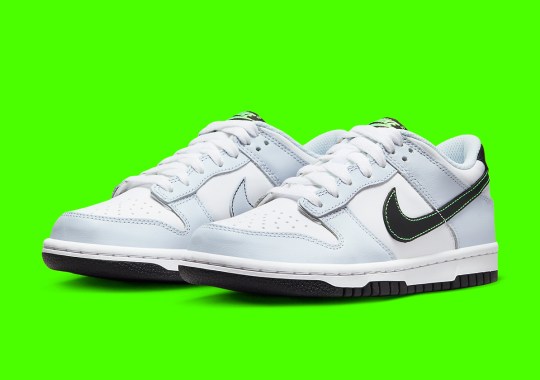 Contrast Stitching Excites An Otherwise Drab Nike Dunk Low