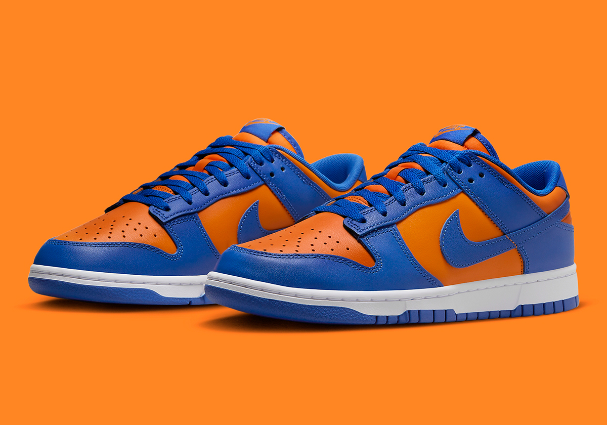 This Nike Dunk Low “Knicks” Is Ready For Madison Square Garden