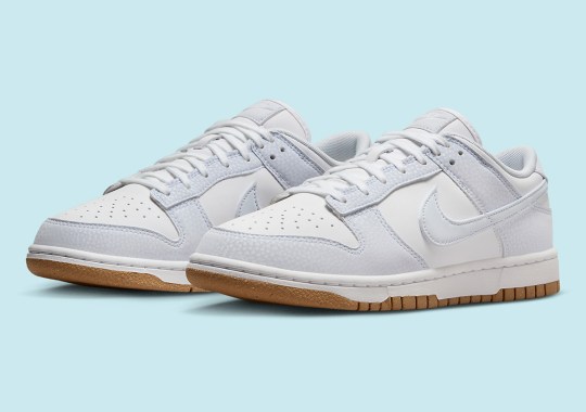 This Icy Nike bone Dunk Low Features Next To Nature Tooling