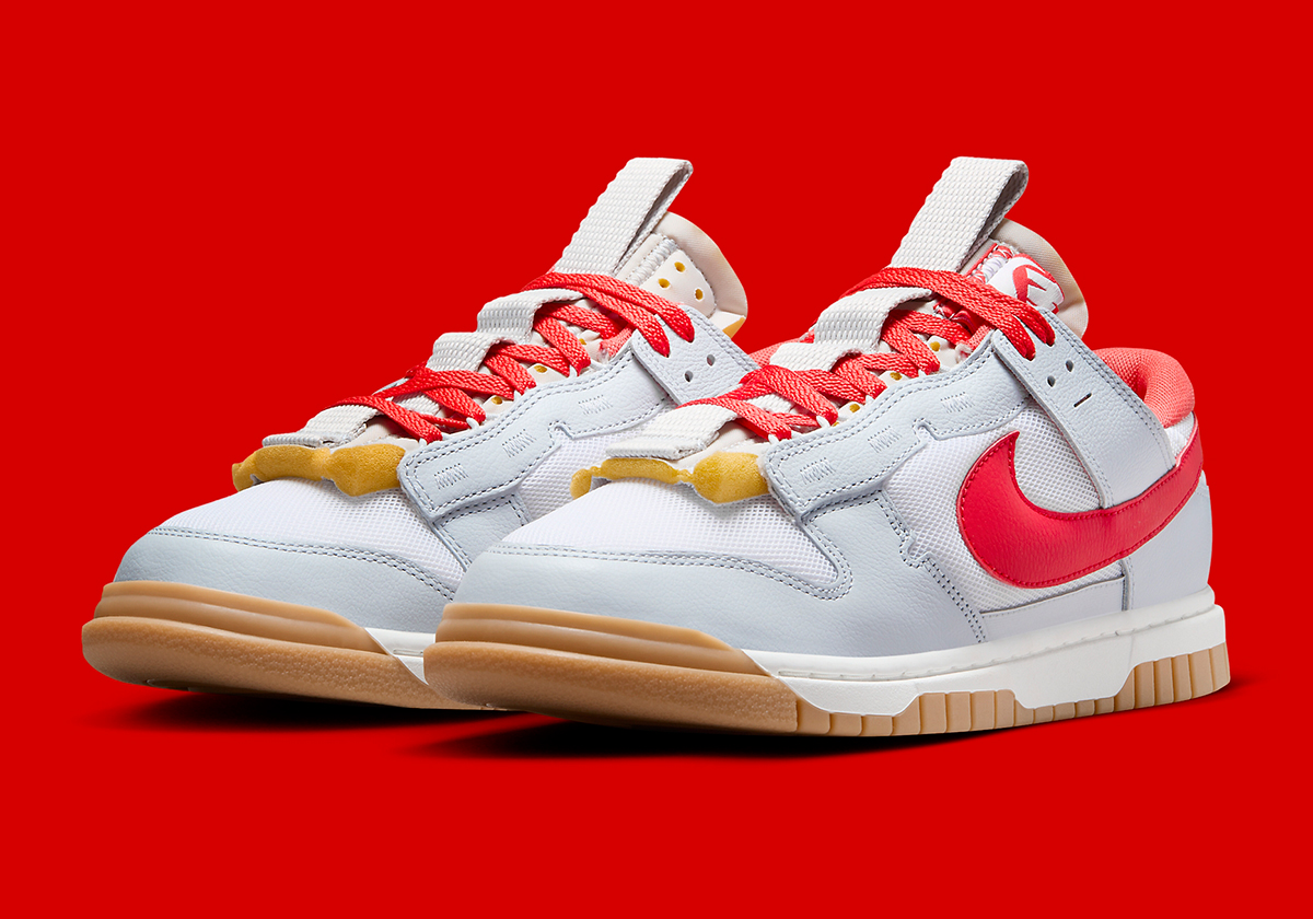 The Nike Dunk Low Remastered Wears "Ultraman" Coloring