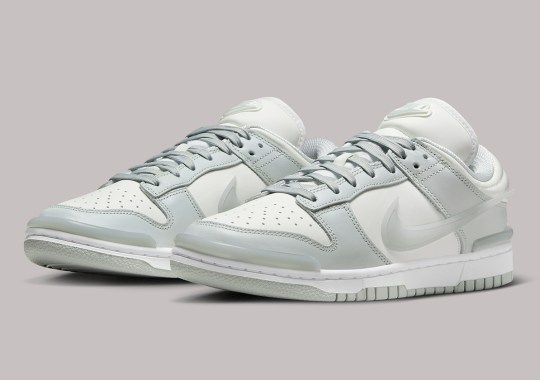The Dunk Gets The Twist Treatment, This Time In Light Silver