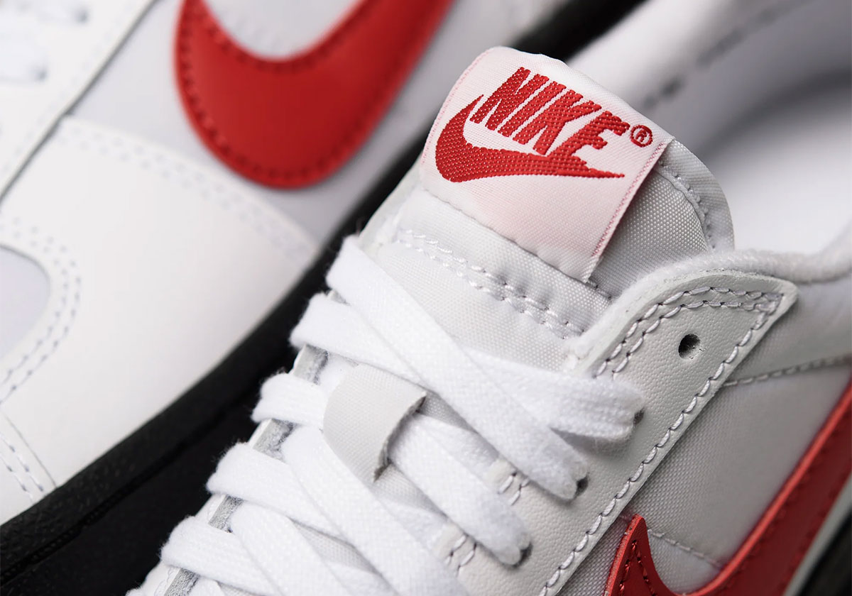 Nike Air Force 1 Low Arrives in "Grey Suede" 82 White Red Black Release Date 4