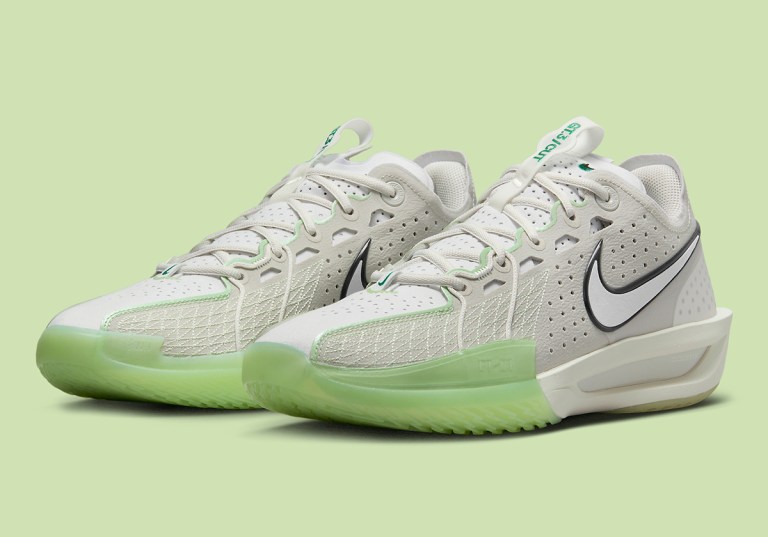 Nike GT Cut 3 Mint Foam Green Gum ZoomX DV2913-300 Size 18 New No Box Nike Air Zoom GT Cut 3 Basketball Shoes Mint Green Gum  main image 4