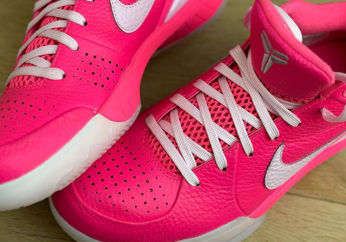 Nike Kobe 4 Protro Pink Valentines Day Pe 1