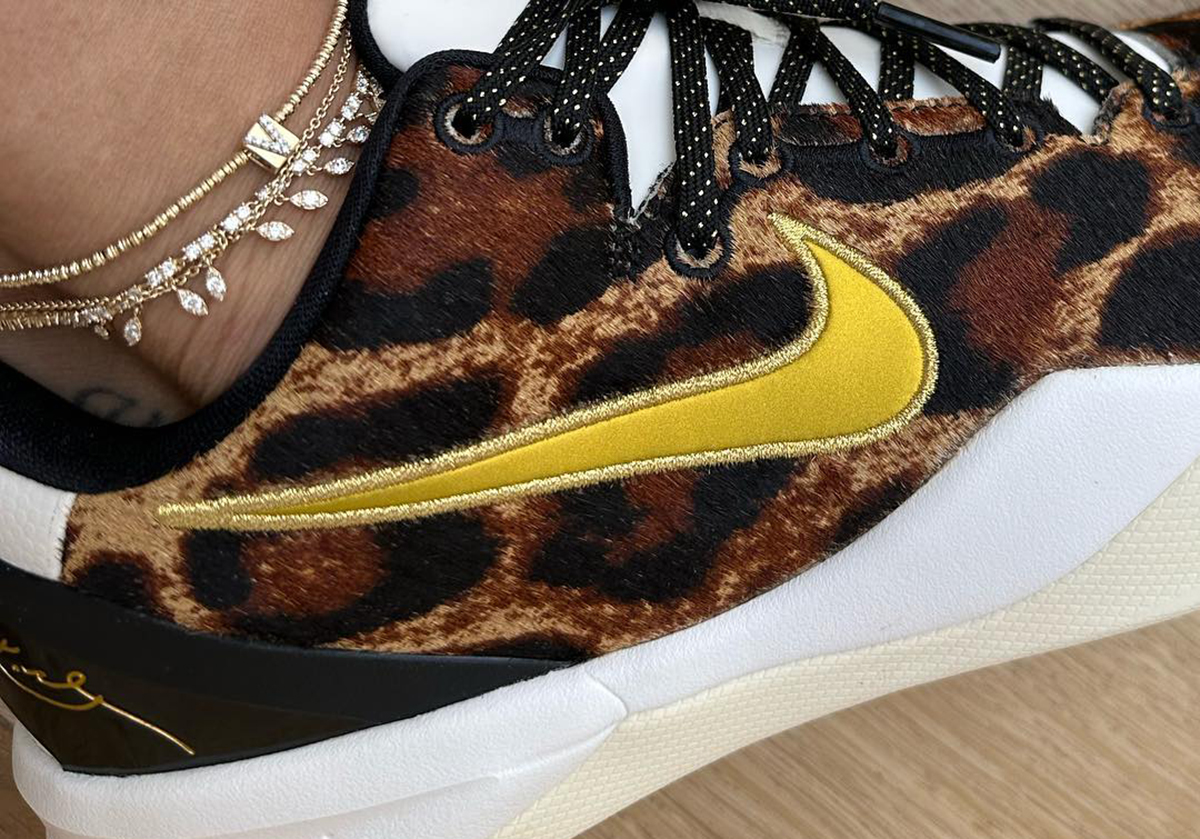 Vanessa Bryant Reveals Leopard Print Nike LeBron Kobe Shoes