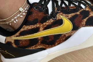 Vanessa Bryant Reveals Leopard Print krossovki Nike Kobe Shoes