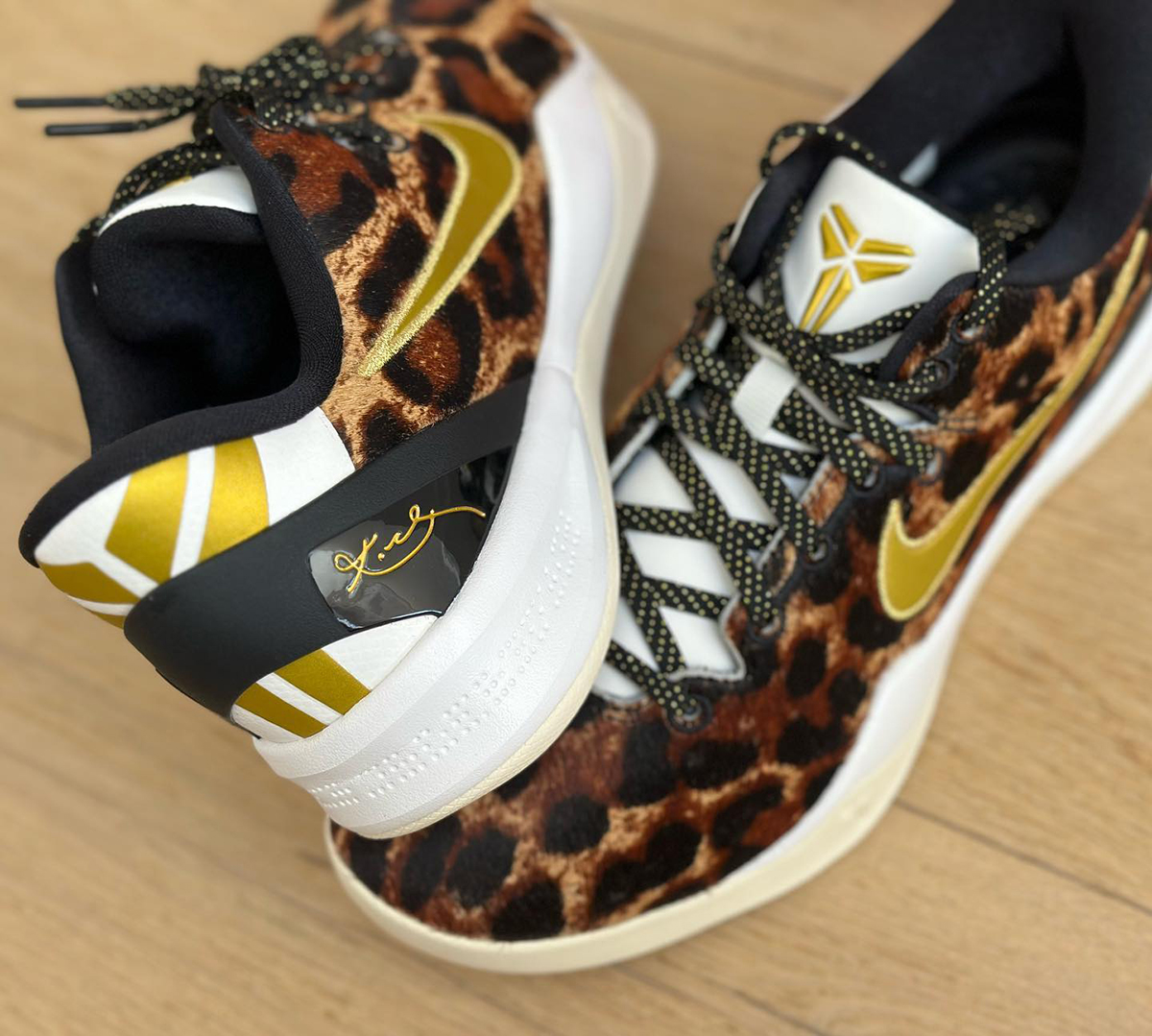 Nike LeBron Kobe 8 Leopard Print Pe 3