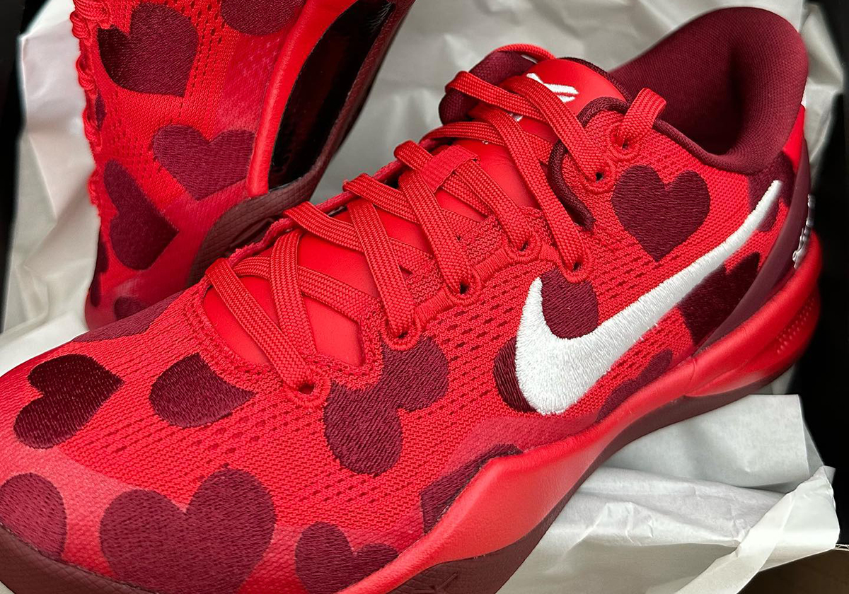 Vanessa Bryant Reveals Nike Kobe 8 Protro "Wifey" PE Ahead Of Valentine's Day