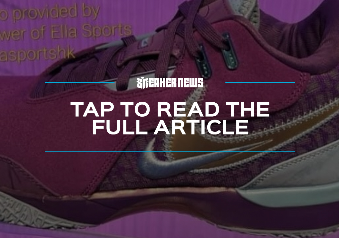 Burgundy And Gold Decorate This Upcoming Nike LeBron NXXT Gen AMPD