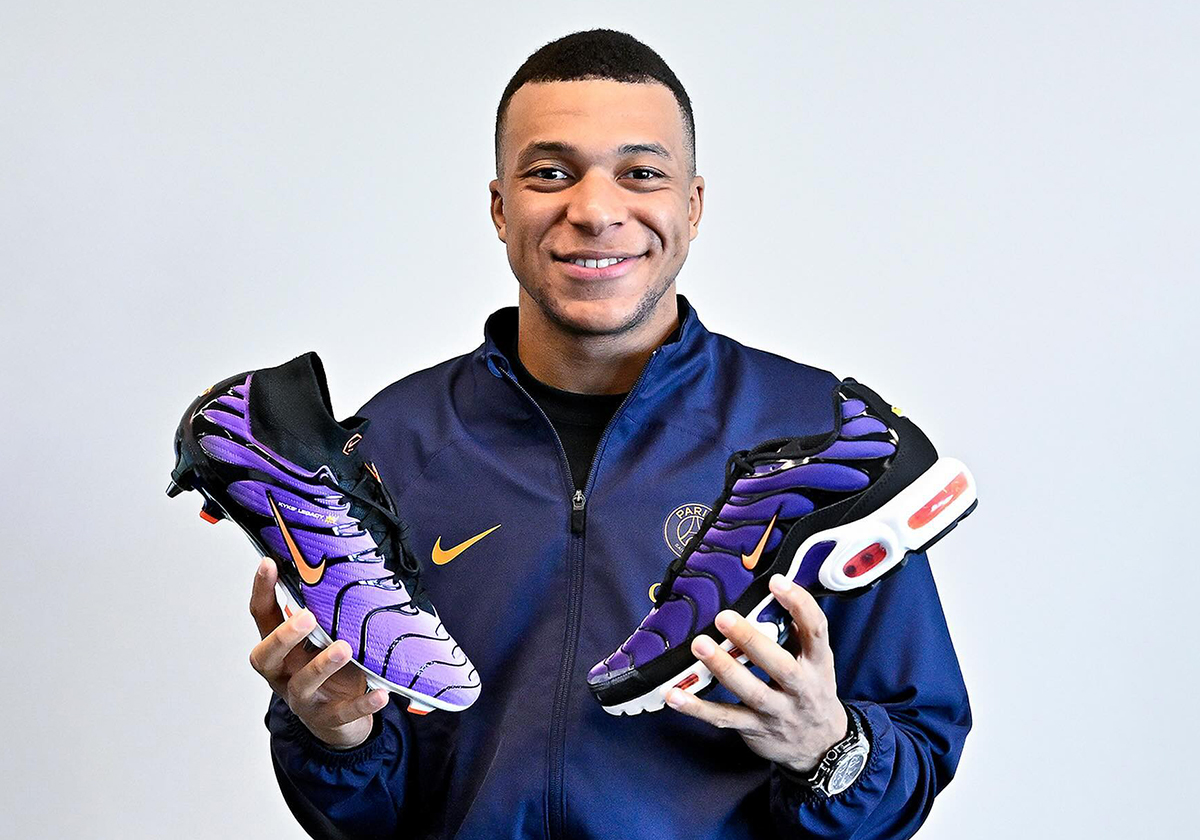 Kylian Mbappé And Nike Kick Off The Air Max Plus 25th Anniversary With The  Mercurial TN - SneakerNews.com