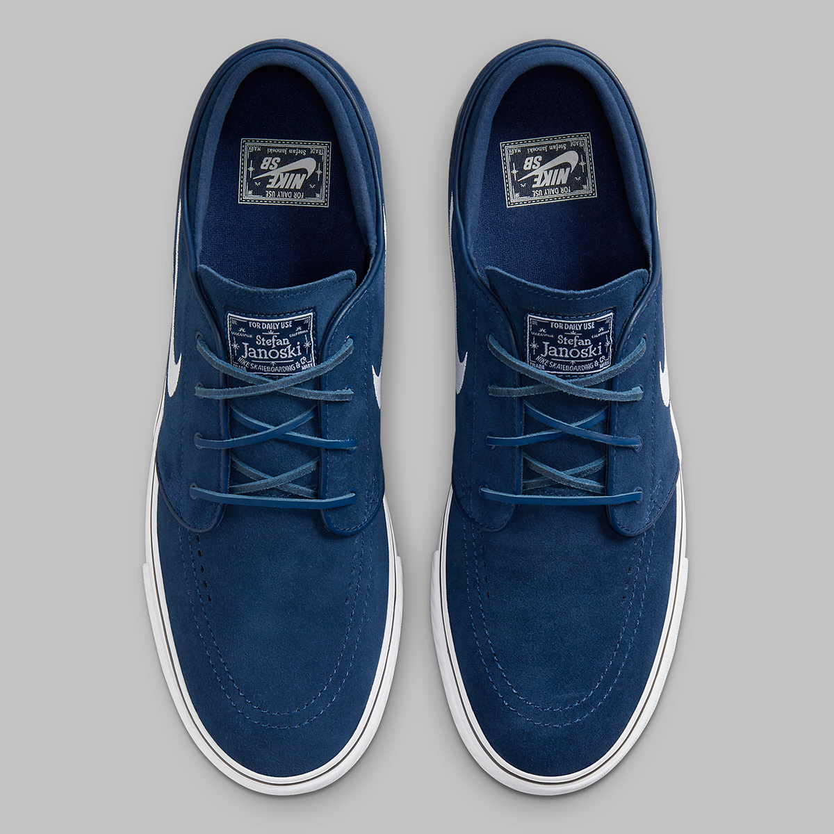 janoski blue suede
