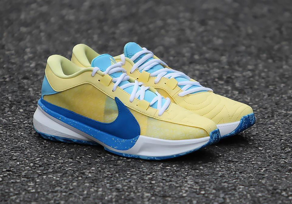 Nike Zoom Freak 5 Yellow Blue Release Date 1