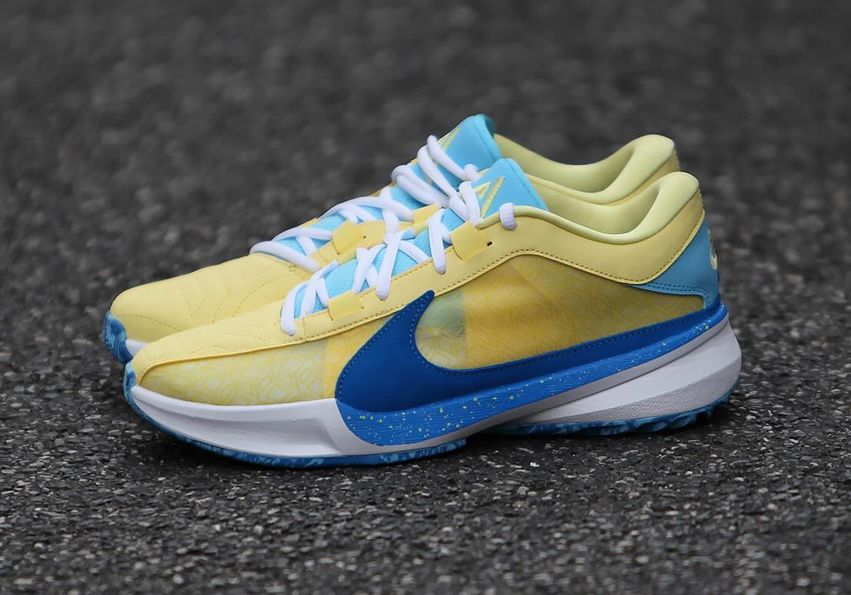 Nike Zoom Freak 5 “Yellow/Blue” Release Date