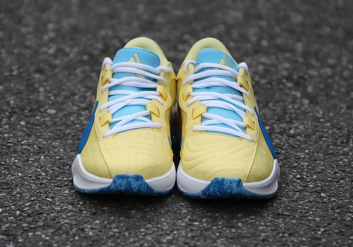 Nike Zoom Freak 5 Yellow Blue Release Date 4