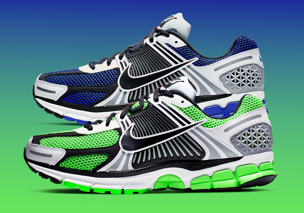 Nike Zoom Vomero 5 "Electric Green" + "Racer Blue" Return This Summer