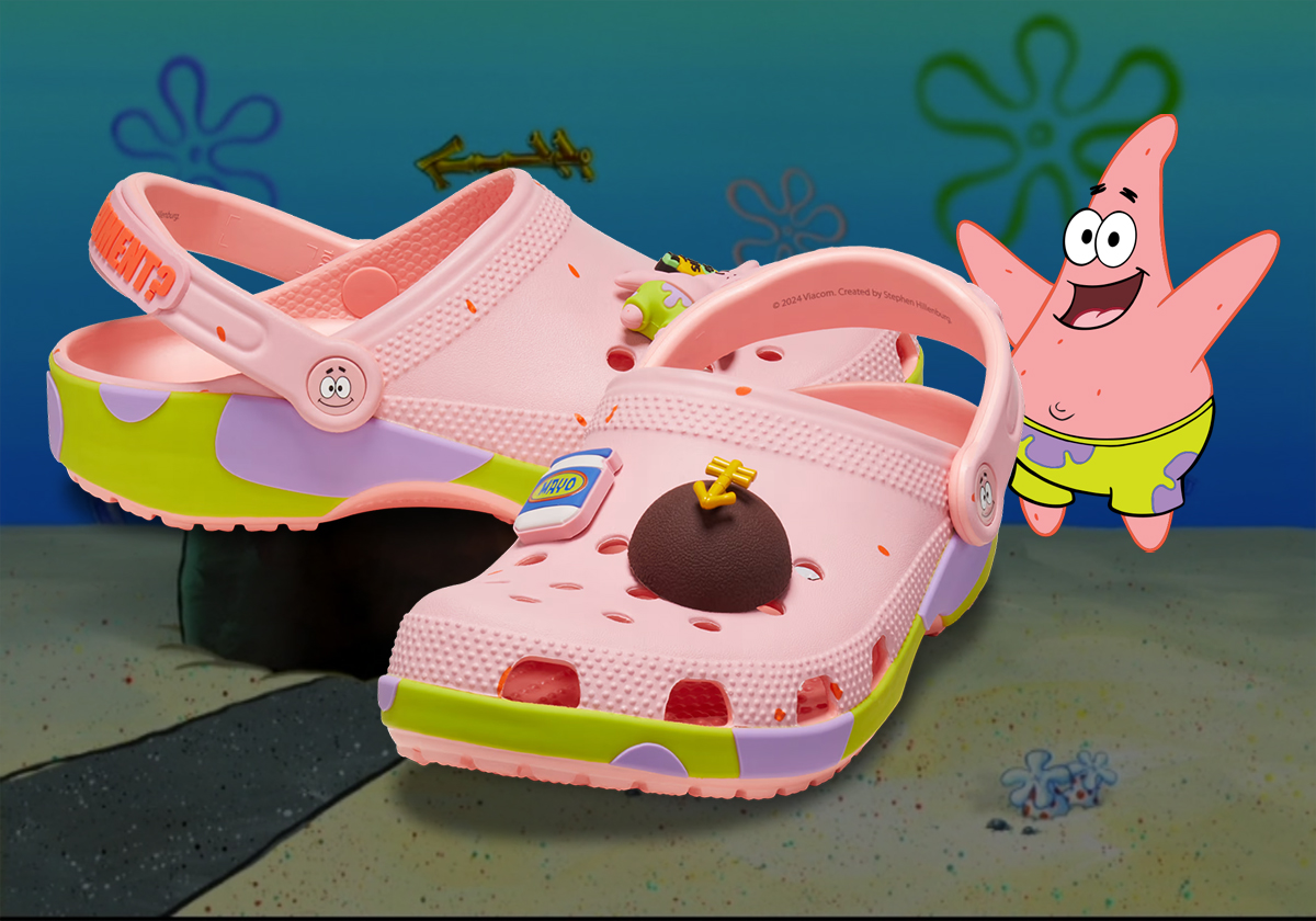Patrick Star Of SpongeBob Squarepants Gets His Own Crocs clogoration
