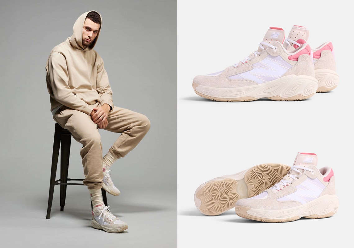 New Balance Fresh Foam BB V2 Moonbeam BBFRSHP2 Basketball Ivory ZACH‎ LAVINE 16 Zach LaVine Unveils New Balance Fresh Foam BB v2 main image 4