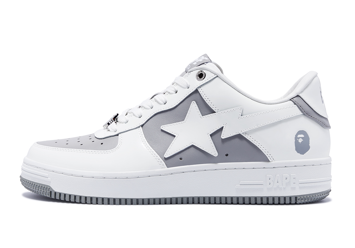 Nike Icon Air Force 1 Low 07 Custom Butterfly Patent Leather White Grey 1