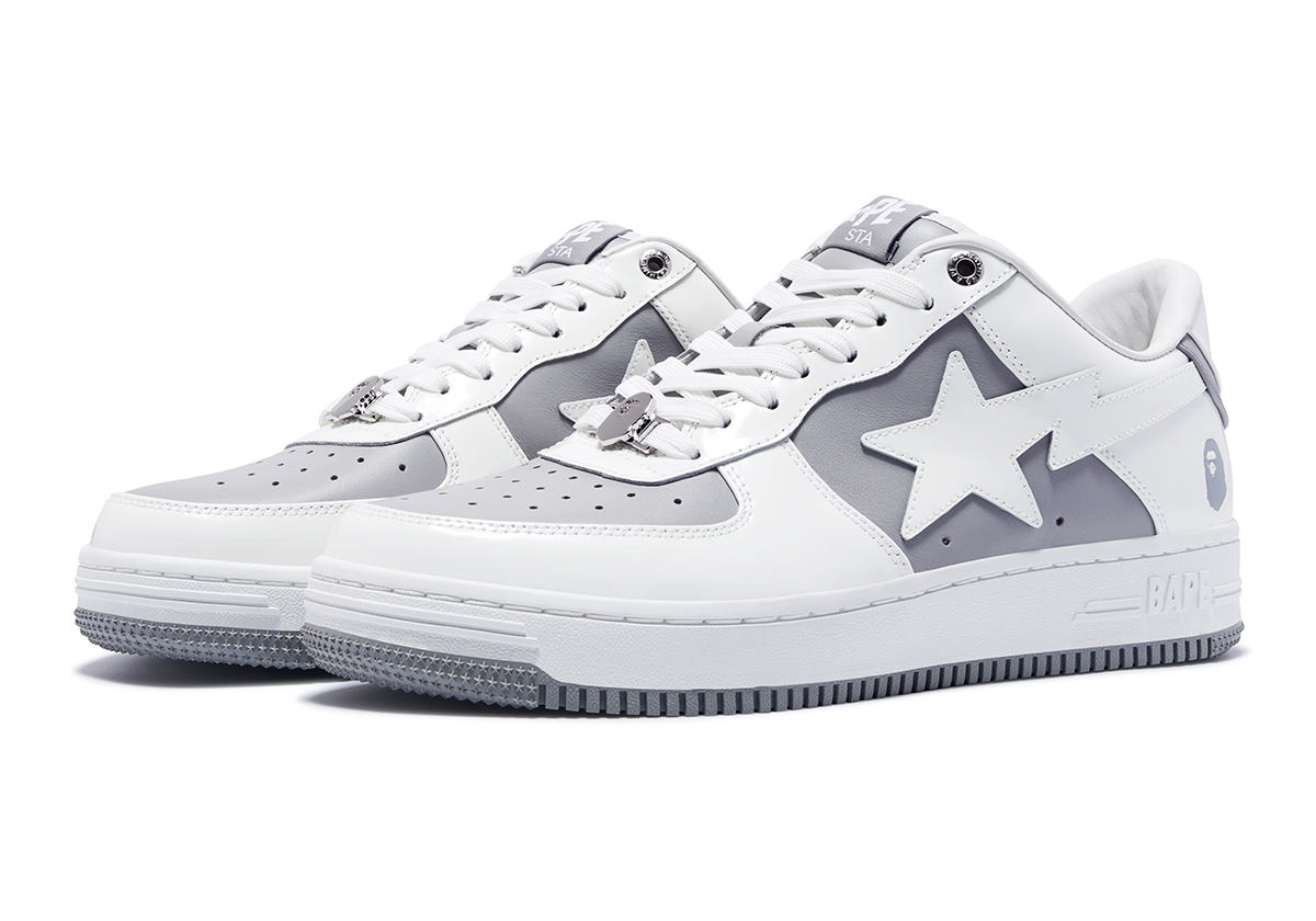 Nike Icon Air Force 1 Low 07 Custom Butterfly Patent Leather White Grey 5
