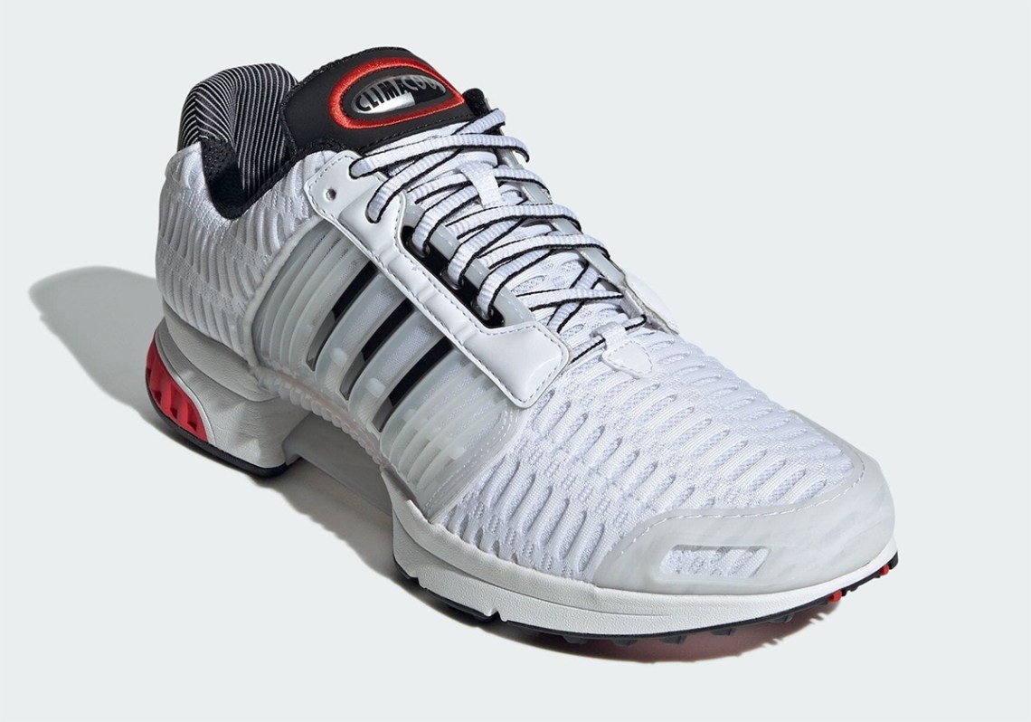Adidas climatology 1 White, black and Red Athletic Sneakers adidas Climacool 1  main image 4