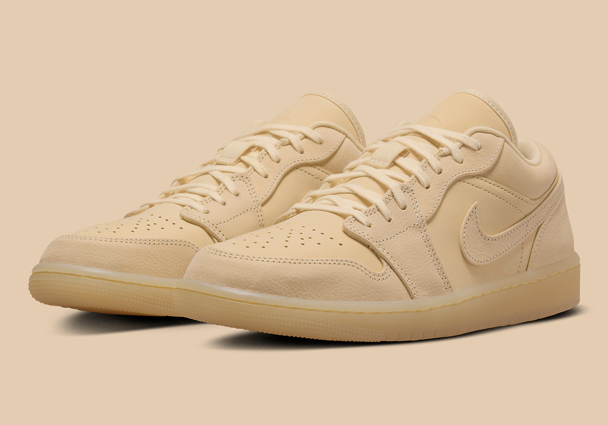 Official Images Of The Air Jordan 1 Low SE "Pale Vanilla/Sand"
