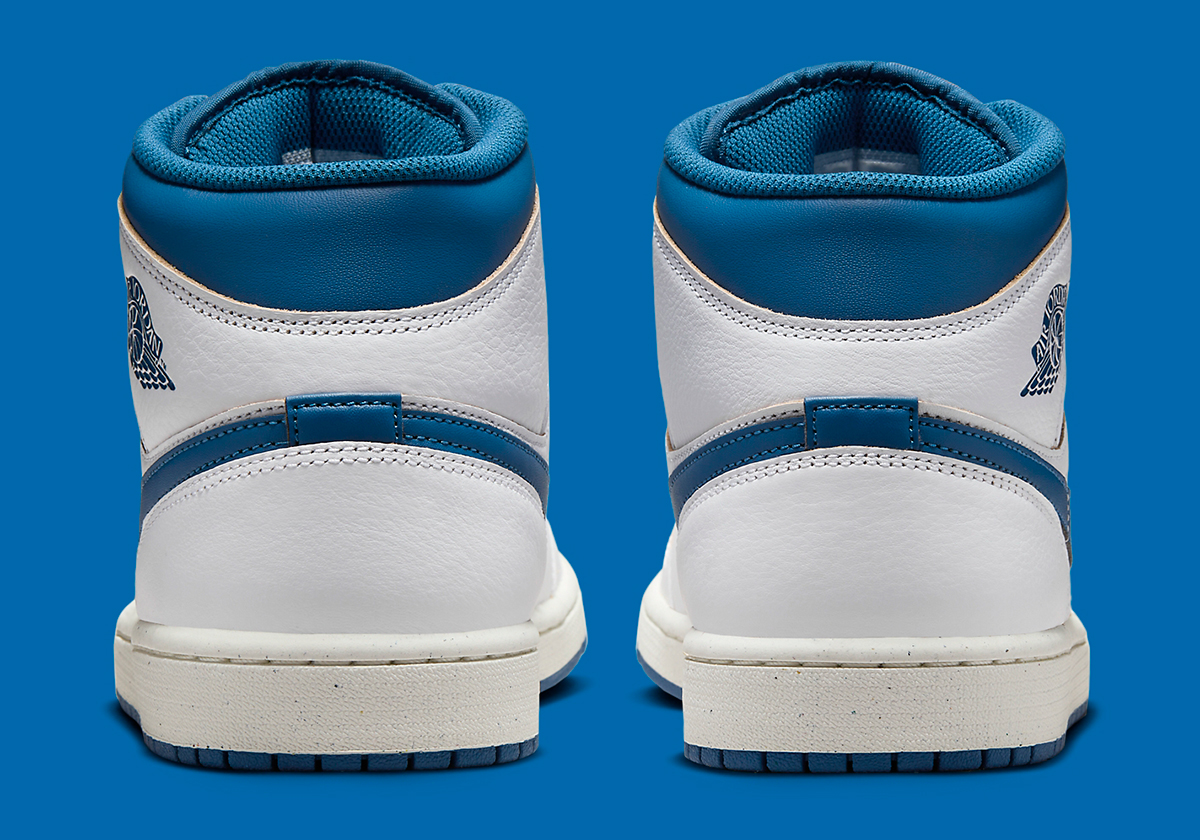Nike Air Jordan 1 Zoom CMFT Sneaker CT0978-100 White Weiß Herren Limited Sammler White Industrial Blue Fn5215 141 5
