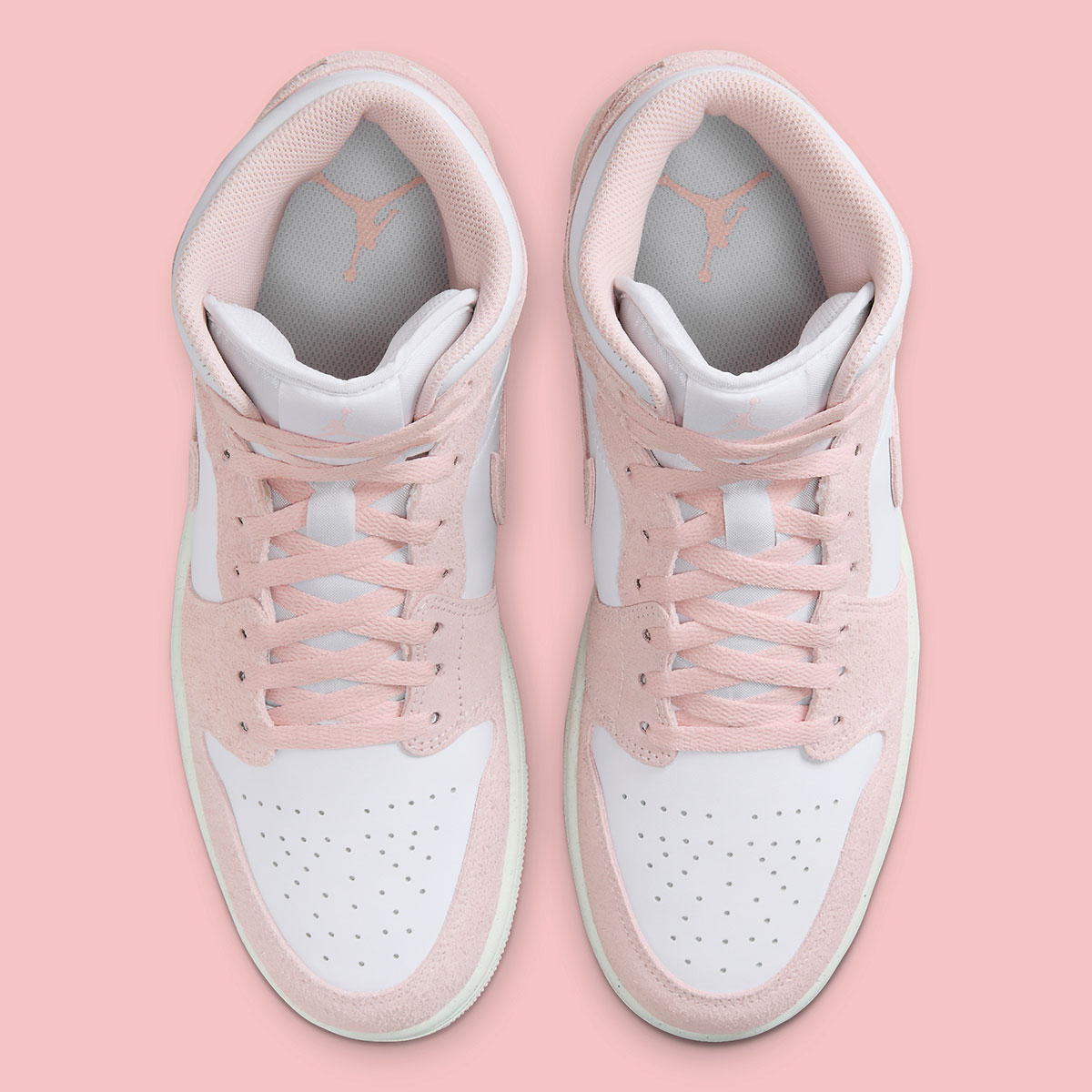 Air Jordan 1 Mid White Soft Pink Fn5215 161 5