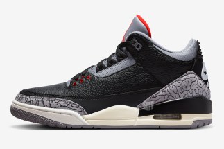 The Air Jordan 3 “Black Cement” schwarz Not Be A Reimagined Release