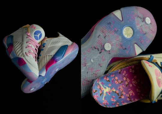 Cherry Blossoms Bloom On Kiki Rice's nike air penny 5 dolphin release form 20178 Low PE