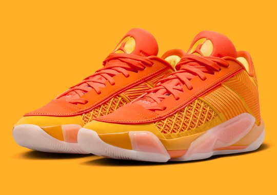 The Air Jordan 38 Low Brings The Heat With Fiery Coloring