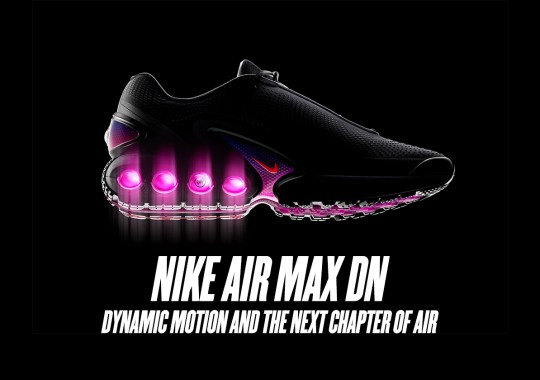 Dynamic Motion Defines The Nike Chapter Of Air Max