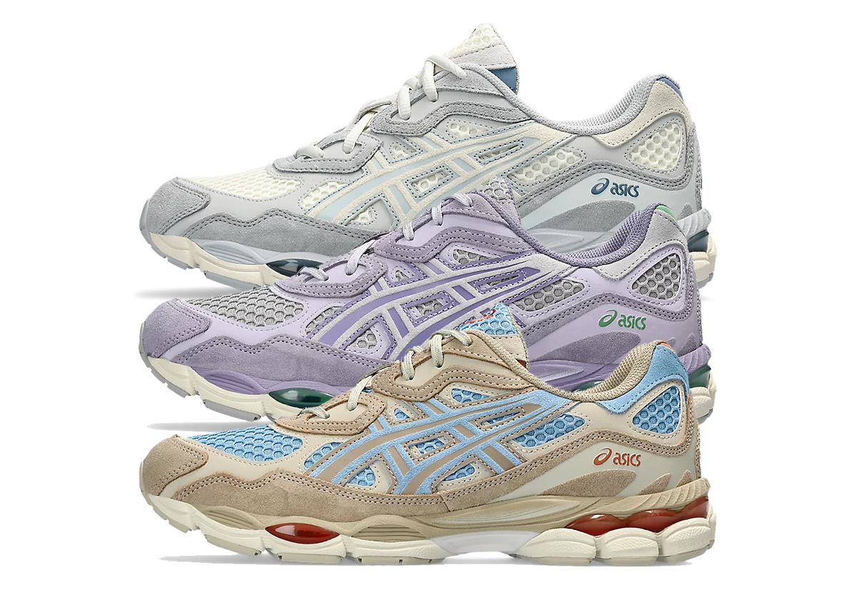 Asics GEL-NYC "Wide Mesh" Pack Arrives In Bright Pastels