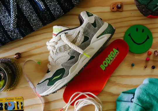 The Bodega x Saucony Grid Shadow 2 “Jaunt Woven” Is Dropping Again On March 1st