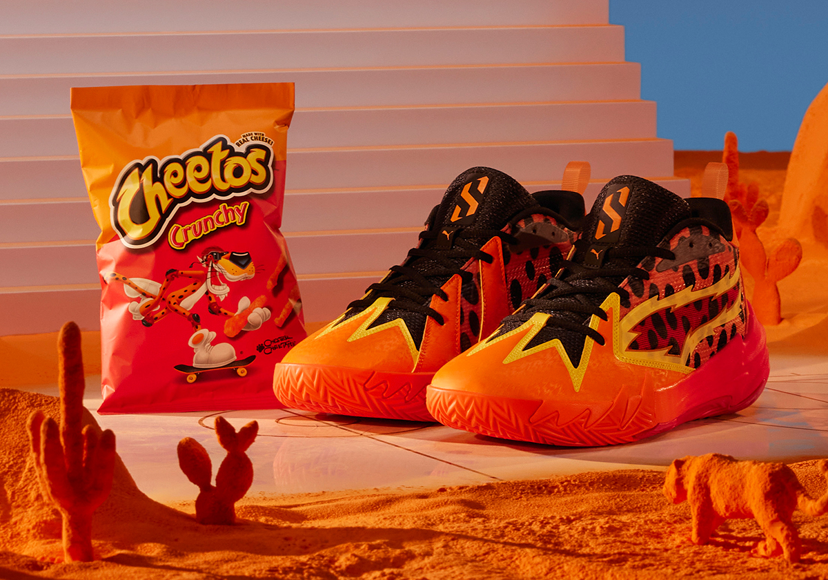 A Flamin’ Hot Collaboration: Cheetos Teams Up With Puma Shadow for the Scoot Zero