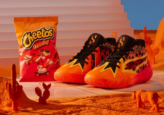 A Flamin’ Hot Collaboration: Cheetos Teams Up With puma Suede for the Scoot Zero
