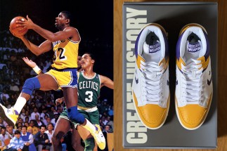 Converse Reveals The Weapon In Magic Johnson’s Mythical “Lakers” Colorway