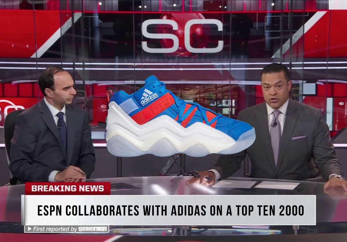 ESPN Celebrates 45th Anniversary With An adidas Top Ten 2000 Collaboration