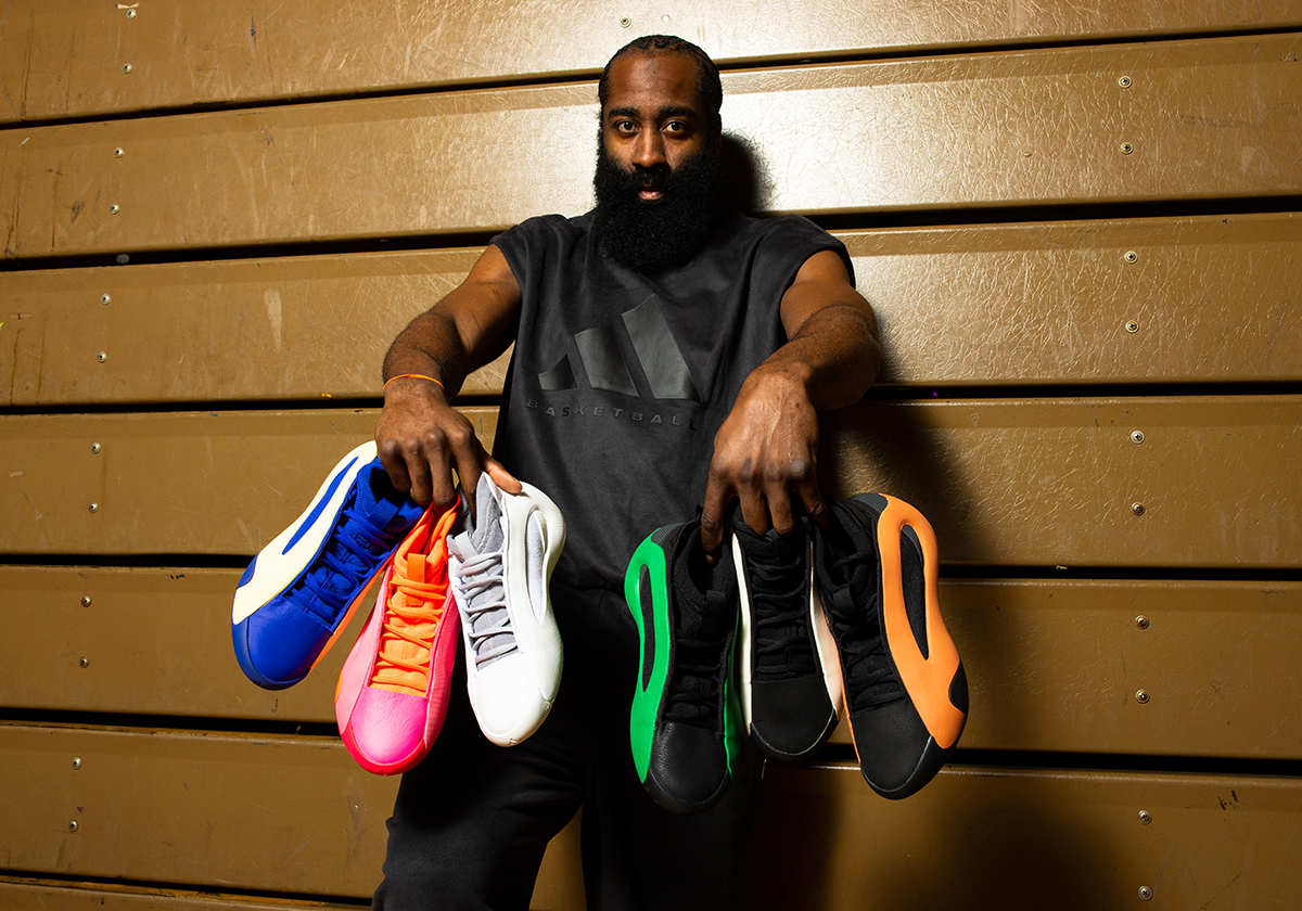 James Harden's New adidas Shoes, The Harden Vol 8, Can Be Recognized From A Mile Away