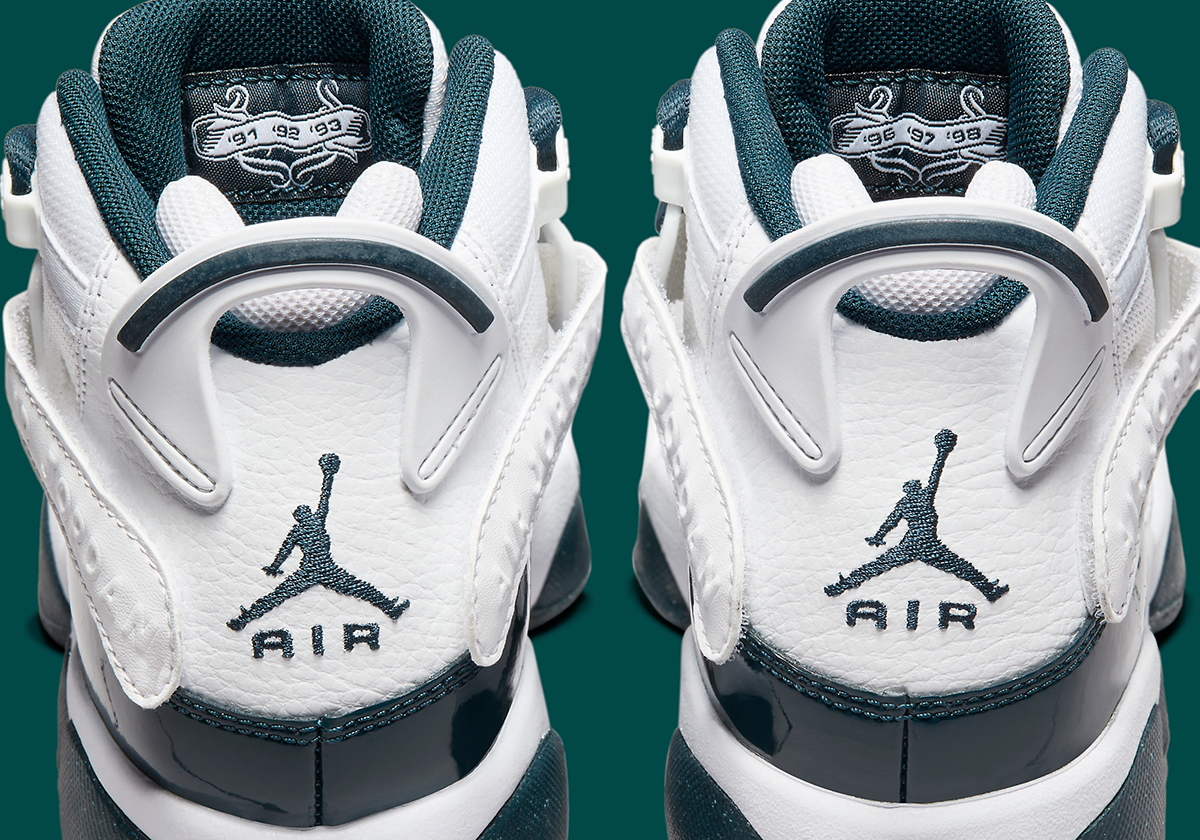 A Jordan 6 Rings Emerges In "White/Armory Navy" For Kids Only