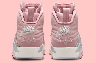 The Jordan march Jumpman MVP 678 Comes Clad In Pink In Time For Valentine’s Day