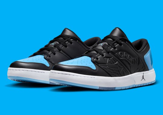 “Dark Powder Blue” Patent Leather Treats The Jordan Delta Nu Retro 1 Low